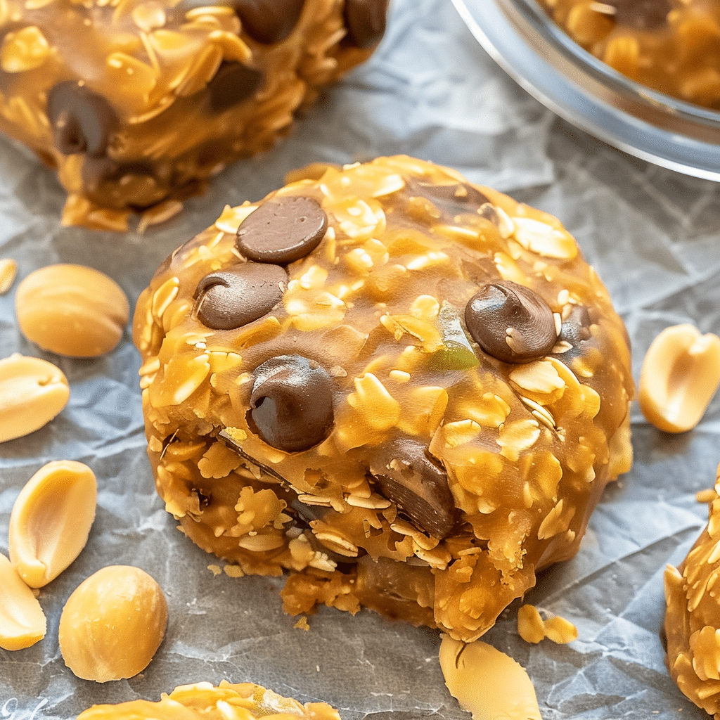 3 Ingredient No Bake Cookies