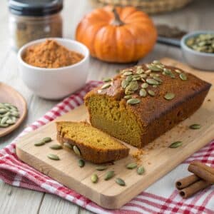 The Best Guilt-Free Pumpkin Loaf